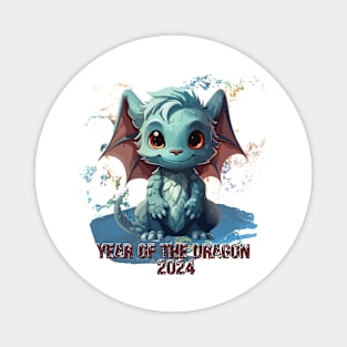 Year of the dragon 2024 Magnet